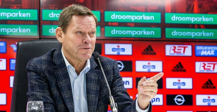 Arnesen verwacht 'loyaliteit' bij Feyenoord: 'Ik ben hier wel de voetbalman'