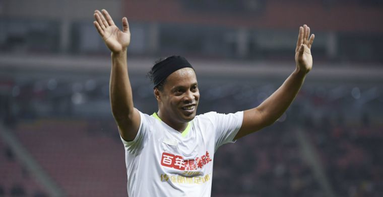Ronaldinho in Zaandam: 'Ik voel me in Nederland thuis, dat is echt een eer'