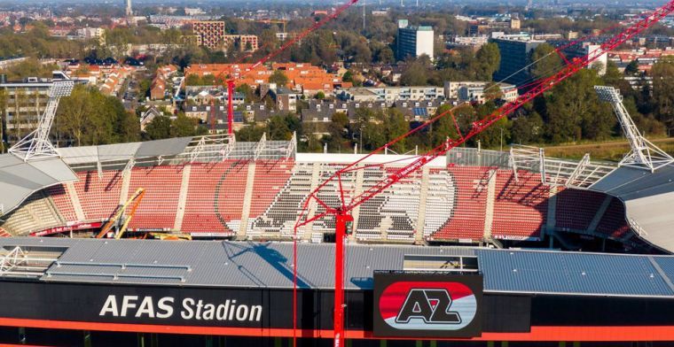 AFAS Stadion krijgt lichtmasten weer terug; stadion bijna klaar voor controle