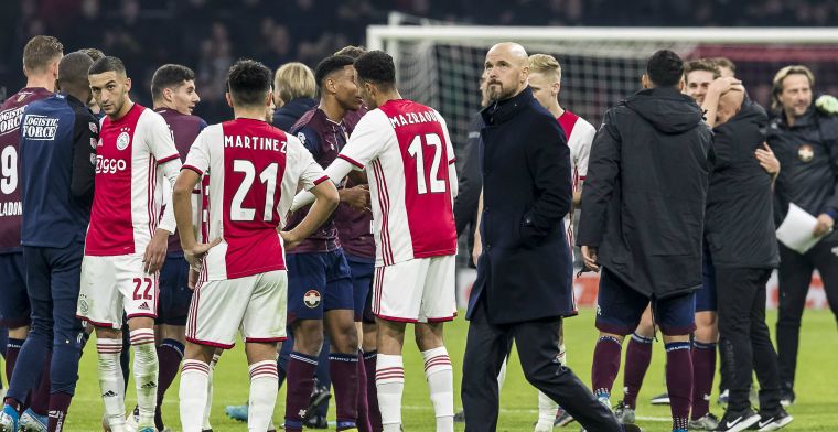 Van Hooijdonk kritisch op 'gemakzuchtig' Ajax: Hij liep overal en nergens