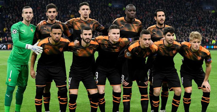 Buitenspel: Nederlandse wet verplicht Valencia om zonder sponsor te spelen