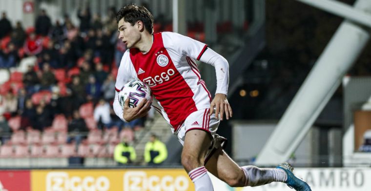 Jong Ajax gezien als kampioenskandidaat: 'Als we nu tweede plek al hebben zeker'