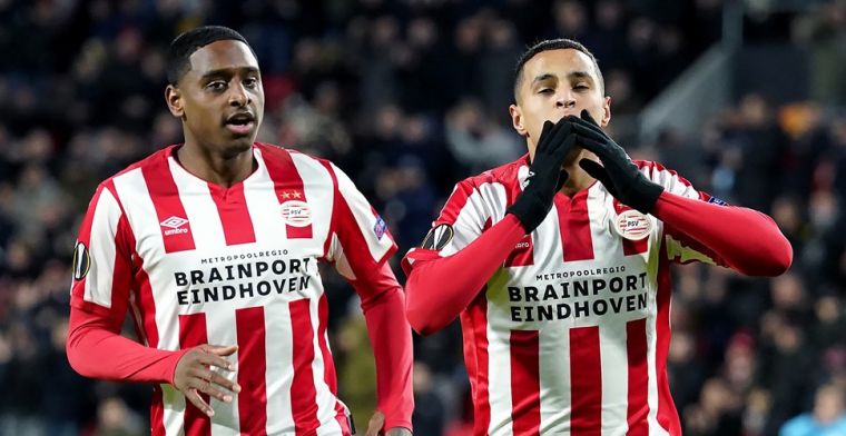 Inspiratieloos PSV besluit Europees seizoen 'in stijl': goal Ihattaren lichtpuntje