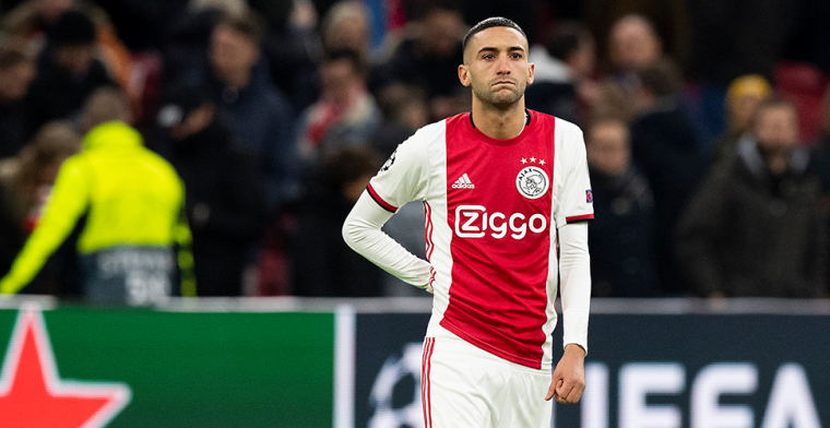 Perez ziet verkeerde 'schuldigen' bij Ajax: 'Ziyech had 40 procent balverlies'