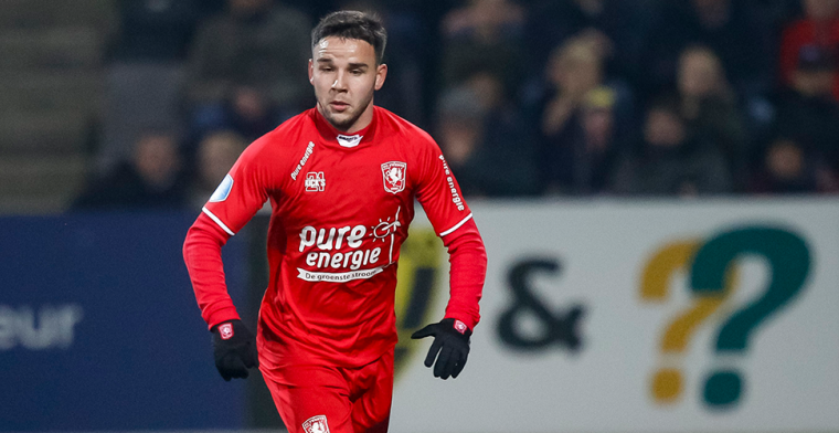 Twente-back blijft in Enschede: 'Wil geen risico dat ik terug moet naar Feyenoord'