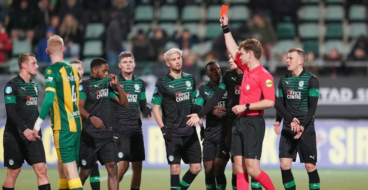 Update: KNVB besluit tot een wedstrijd schorsing naar aanleiding van rood Buijs