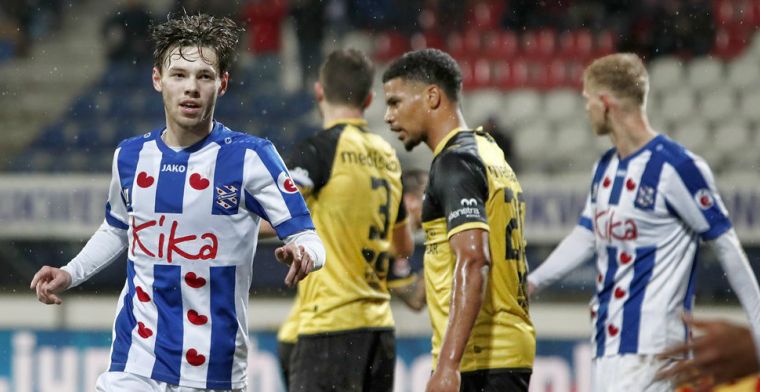 Heerenveen bezorgt Roda dramatische terugreis, één helft genoeg voor Vitesse