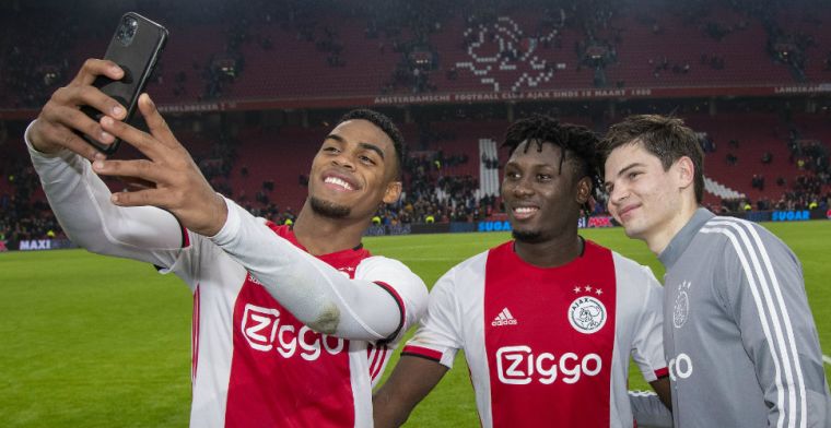Van der Meijde onder indruk van Ajax-talenten: 'Wilde bal niet hebben, zo nerveus'