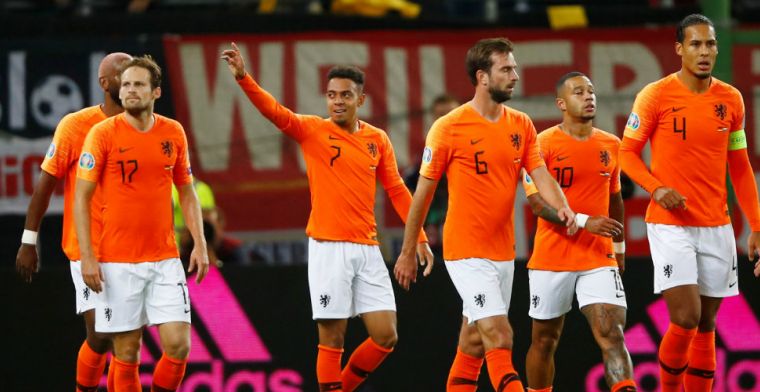 Malen blikt terug op Oranje-debuut tegen Duitsland: 'De weg kwijt na wedstrijd'