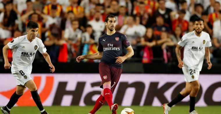 Arsenal wijst eerste bod op Mkhitaryan af