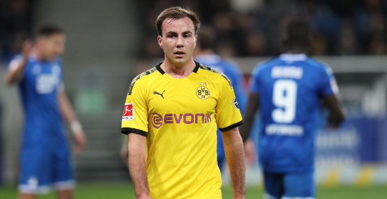 'Götze weigert salarisverlaging van drie miljoen en vertrekt bij Dortmund'