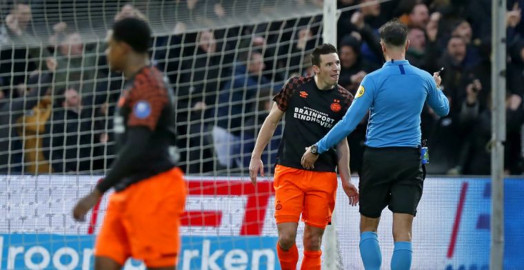 Van Egmond benoemt handsbal Viergever tegen Feyenoord: 'Hij had twaalf camera's'