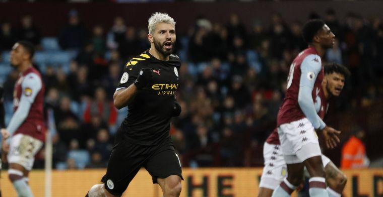 Veegpartij in Birmingham: Man City en Agüero laten niets heel van Aston Villa
