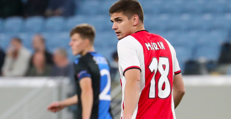 'Ajax veegt eerste bod van Club Brugge op Marin van tafel'