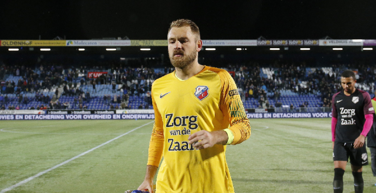 Zoet: 'Het is klote dat je bij je debuut voor FC Utrecht drie goals tegenkrijgt'