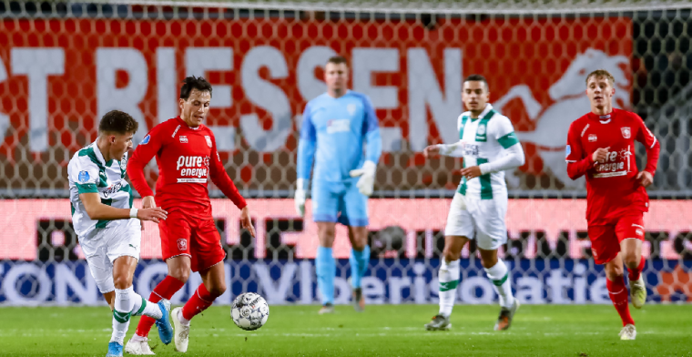 Geen winnaar bij Twente - Groningen, veelbesproken penaltymoment