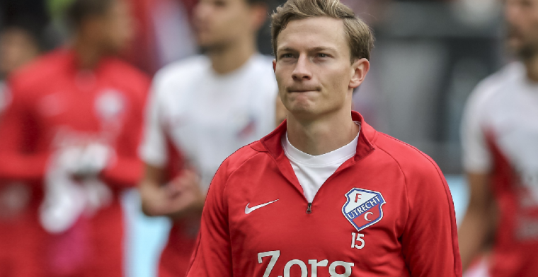 FC Utrecht-middenvelder op huurbasis weg: 'Konden hem dat niet garanderen'