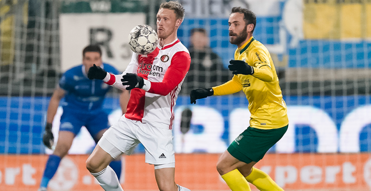 Loyale Jörgensen wil supporters wat teruggeven: 'Feyenoord is mijn club geworden'