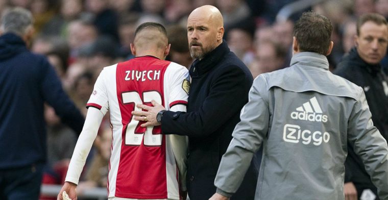 Update: 'Ziyech 'komende weken' buitenspel, geen FC Groningen, PSV en FC Utrecht'