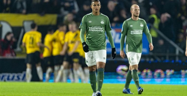 Erbarmelijk PSV verspeelt laatste kans op een prijs na wanvertoning in Breda