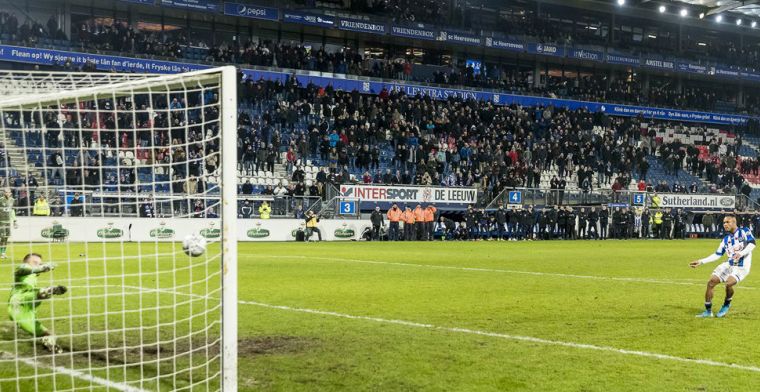 Schrik bij Heerenveen: grote knal in Abe Lenstra Stadion, supporters ontsnappen