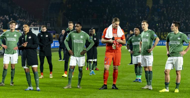 PSV 'karakterloos, zielig, beschamend': 'Directie kan zich niet meer verschuilen'