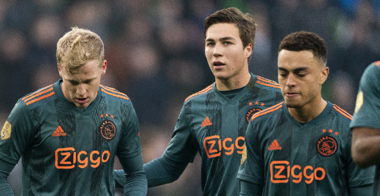 Ajax treft PSV na harde tik in Groningen: Het gevoel is niet anders