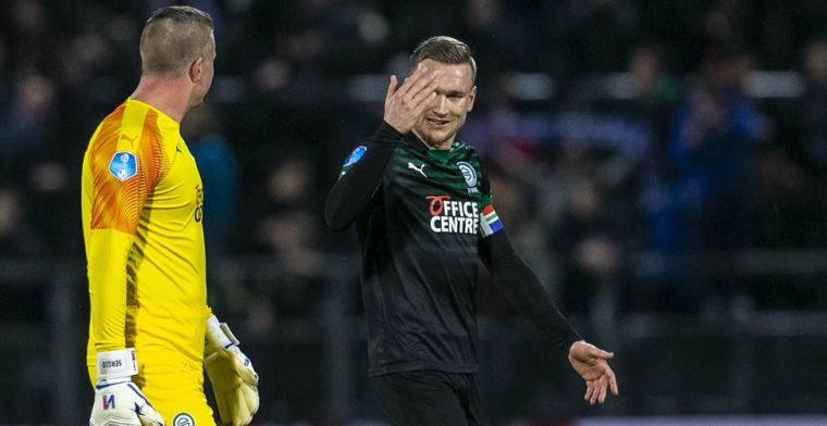 'K*tavond' voor Te Wierik en FC Groningen: Belachelijk dat je hier verliest
