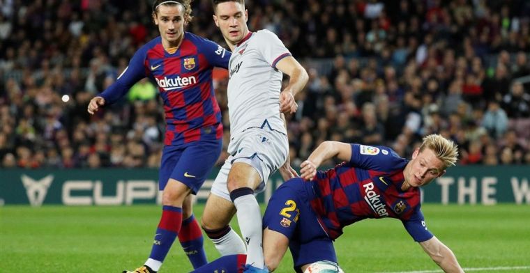Messi en Fati vinden elkaar bij winnend Barça, tachtig speelminuten voor De Jong