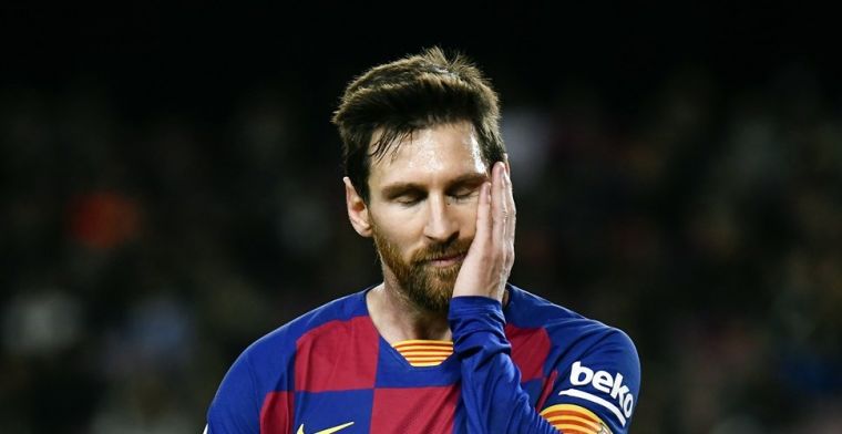 'Nog meer problemen bij Barça: Messi speelt al weken met blessure'