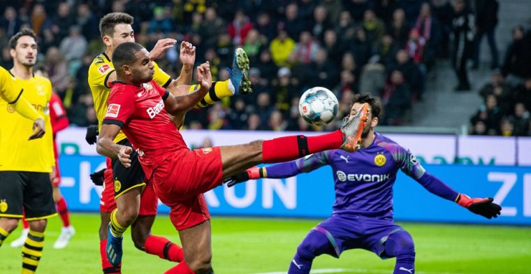 Leverkusen en Bosz lachen het laatst in spektakelstuk tegen Dortmund