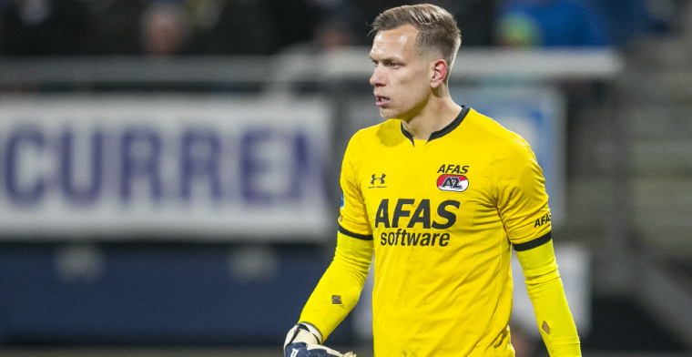 AZ slaat keepersslag: Bizot verlengt contract in Alkmaar met één jaar