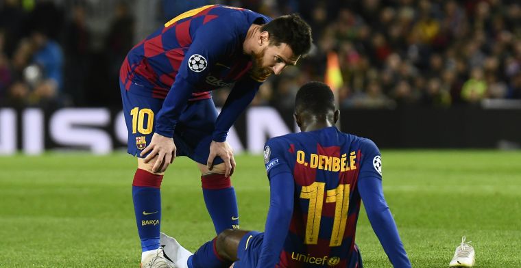 Barcelona kan op zoek naar nieuwe aanvaller na blessurenieuws Dembélé