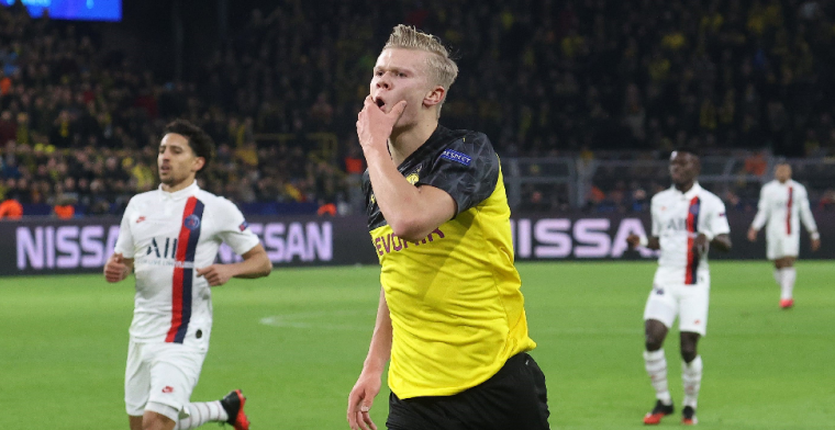 Dortmund-sensatie Haaland is nu al 180 miljoen euro waard