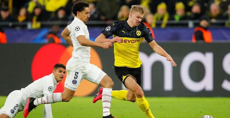 Fenomeen Haaland bezorgt Dortmund eerste Champions League-slag tegen matig PSG