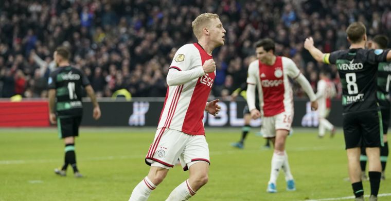 'Ajax-exodus dreigt: Van de Beek beslist komende weken over toekomst'