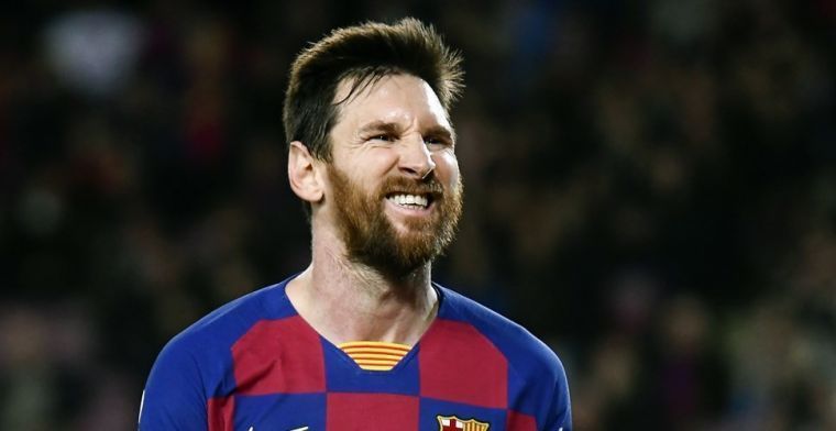 Messi goudeerlijk: 'Barça heeft niet het niveau om te strijden voor de titel'