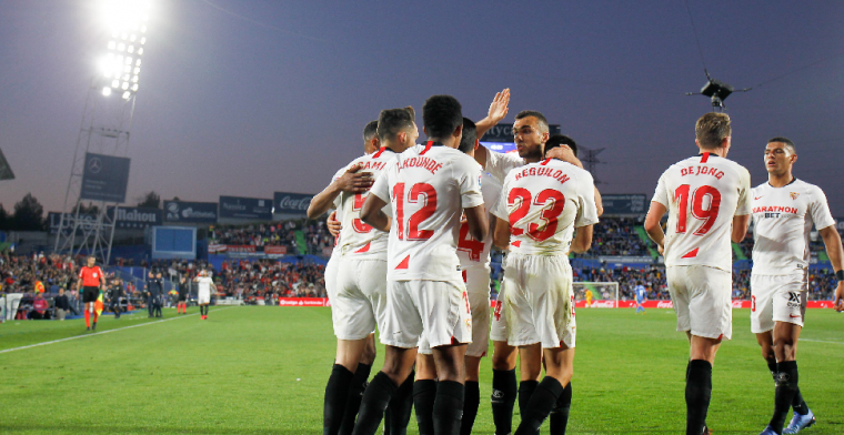 Sevilla geeft Ajax goede voorbeeld en verslaat Getafe met ruime cijfers