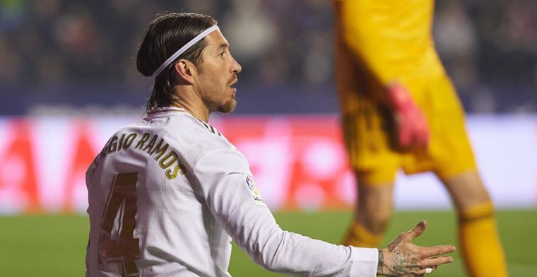Ramos haalt uit na nederlaag Real Madrid: 'Vroeg of hij probleem met mij heeft'