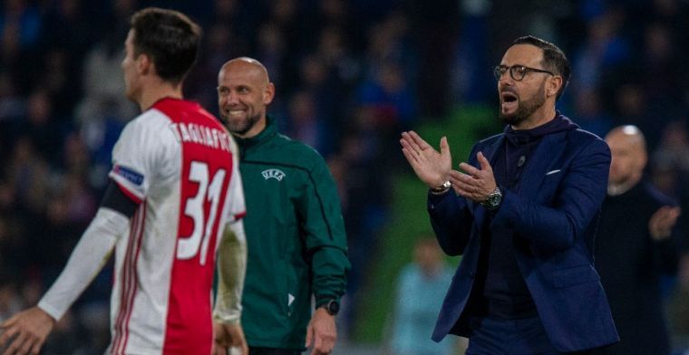 Bordalás ziet Ajax als favoriet en sneert naar pers: 'Krijgen dat stempel altijd'