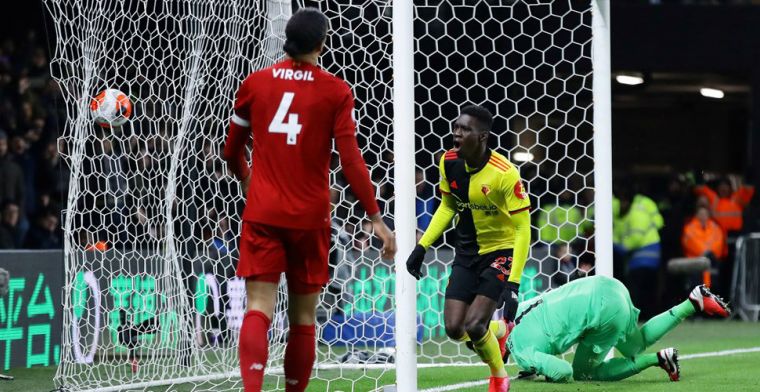 Liverpool verliest na 422 dagen weer competitieduel: Reds afgeschminkt bij Watford