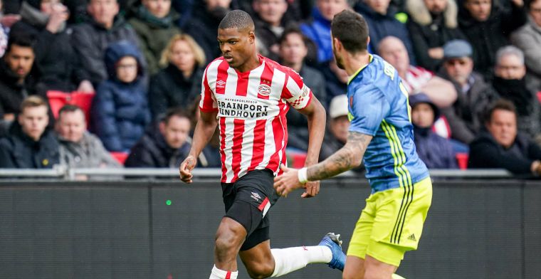 Dumfries reageert op 'penaltymoment' bij PSV - Feyenoord: 'Ik voelde twee dingen'