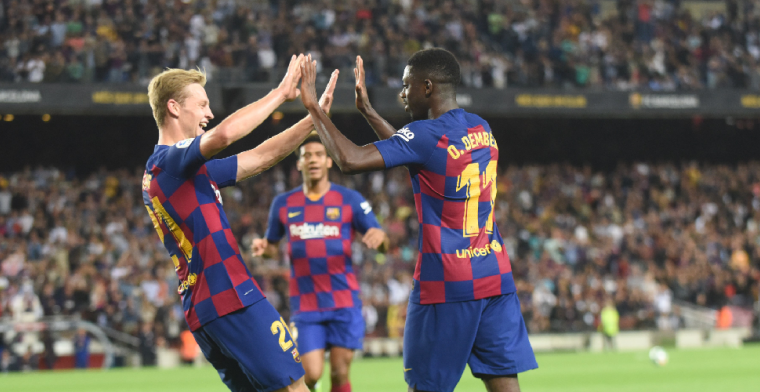 L'Équipe: Barça erkent schuld in Dembélé-zaak, Frenkie huurde personal trainer in