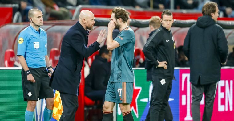 Steun voor Ten Hag vanuit Ajax-kleedkamer: 'Volle bak achter onze trainer'