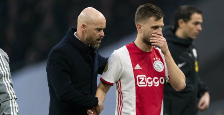 Veltman meldt zich dertig dagen na blessurebericht Ajax weer op het veld