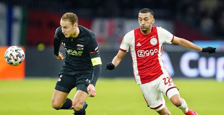 Driessen: 'Dan doet Ziyech er goed aan niet meer in actie te komen voor Ajax'
