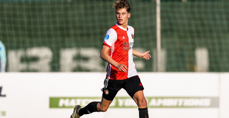 Feyenoord-talent duidelijk: Ik wil in de voetsporen treden van Virgil van Dijk