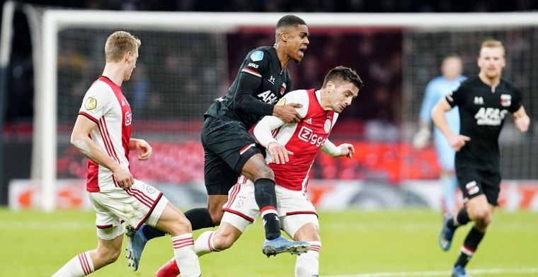 Janssen wil titelduel tussen Ajax en AZ: 'Elke vijf minuten speler van het veld'