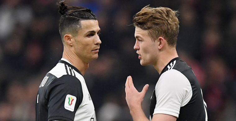 De Ligt en Ronaldo blijven na geruchten 'honderd procent zeker' bij Juventus