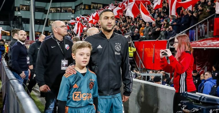 Algemeen Dagblad: Ziyech kan weigeren om bij Ajax te blijven